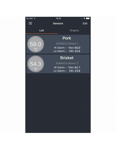 ThermaQ Bluetooth termometer za žar