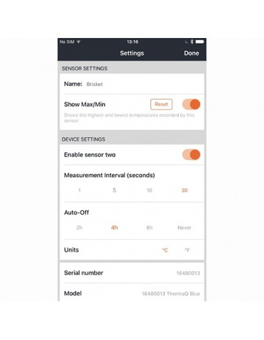 ThermaQ Bluetooth termometer za žar