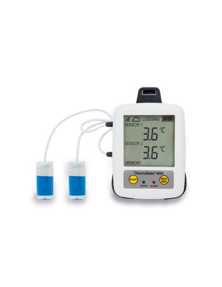 ThermaData WiFi loger za farmacijo in medicino