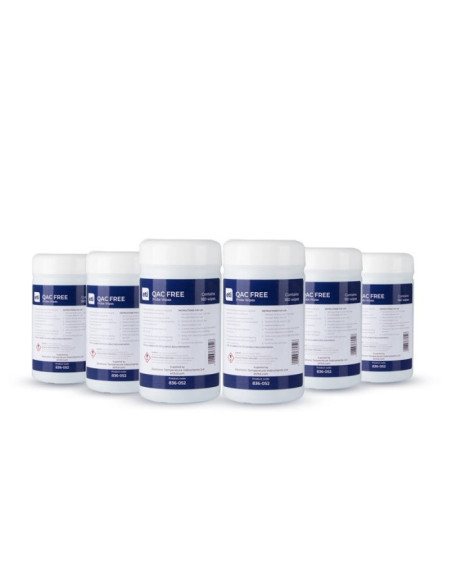 6 tub po 180 razkužilnih krpic