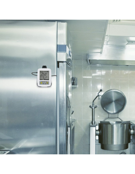 ThermaData WiFi loger TD1F Wireless z internim in eksternim senzorjem