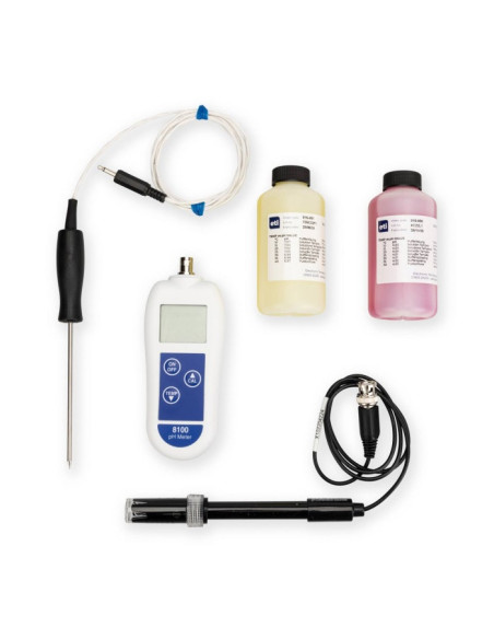 pH meter 8100 kit merilnik pH in temperature