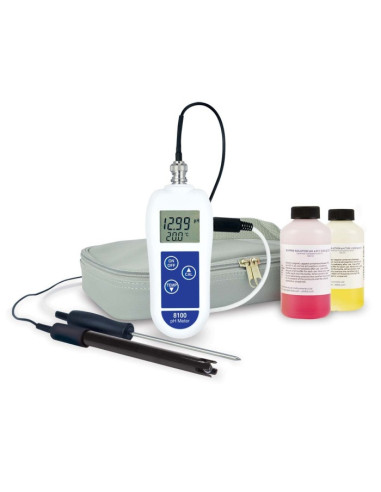 pH meter 8100 kit merilnik pH in temperature