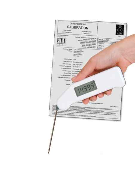 Referenčni Thermapen 0.01° ločljivost, visoka natančnost