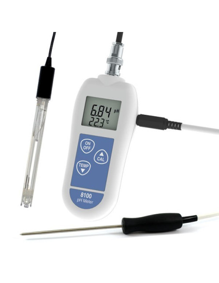 pH meter 8100 kit merilnik pH in temperature