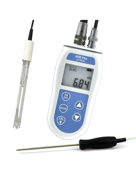 pH 8100 Plus kit merilnik pH, mV in temperature
