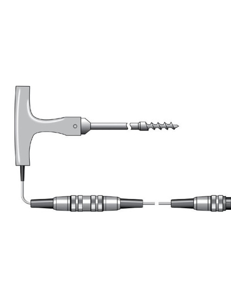T sonde NTC termistor z navojem