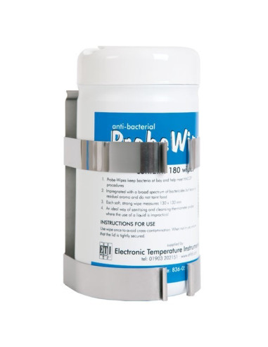 Stenski nosilec za tube iz nerjavečega jekla