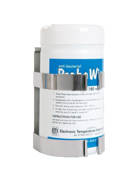 Stenski nosilec za tube iz nerjavečega jekla